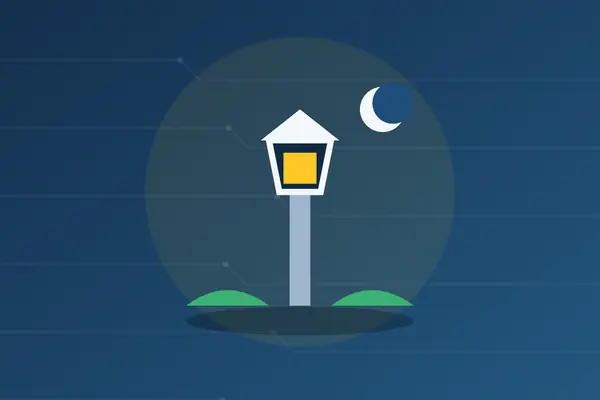 Outdoor Lighting Installation illustration