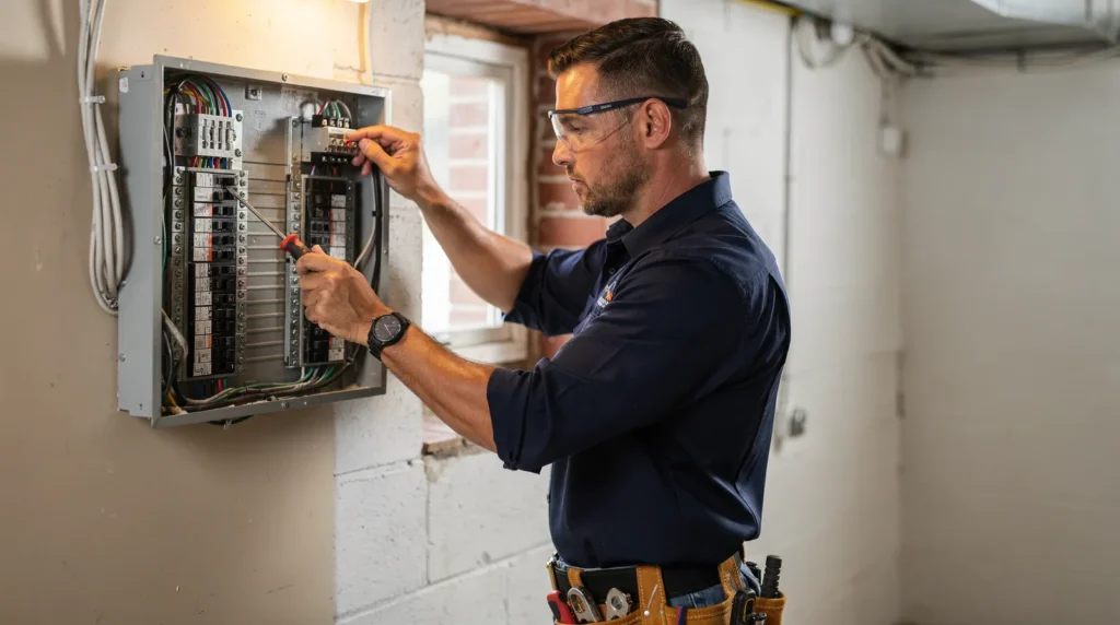 Baltimore County Electricians Today is based in Baltimore, Maryland, positioning the team close