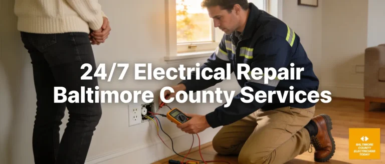 Baltimore County homeowners can get help for electrical emergencies 24 hours a day.; Warning signs